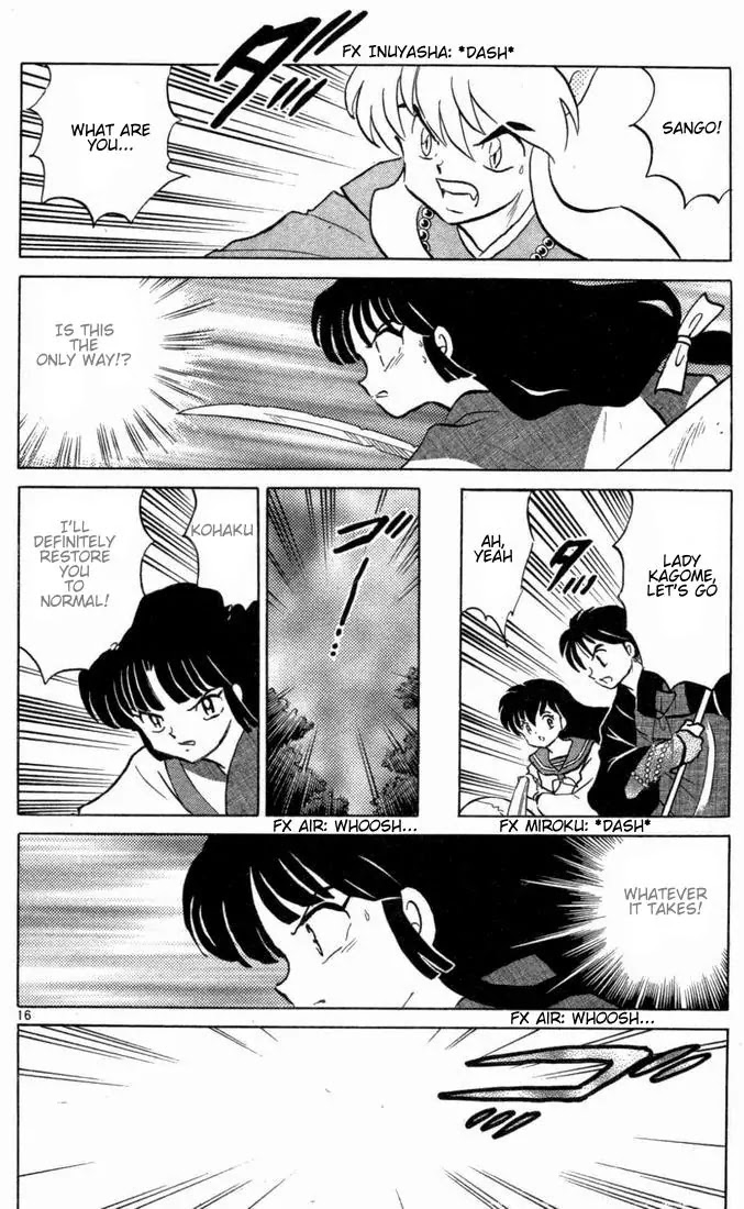 InuYasha Chapter 108 page 16 - Chapter 108: Sango’s Betrayal