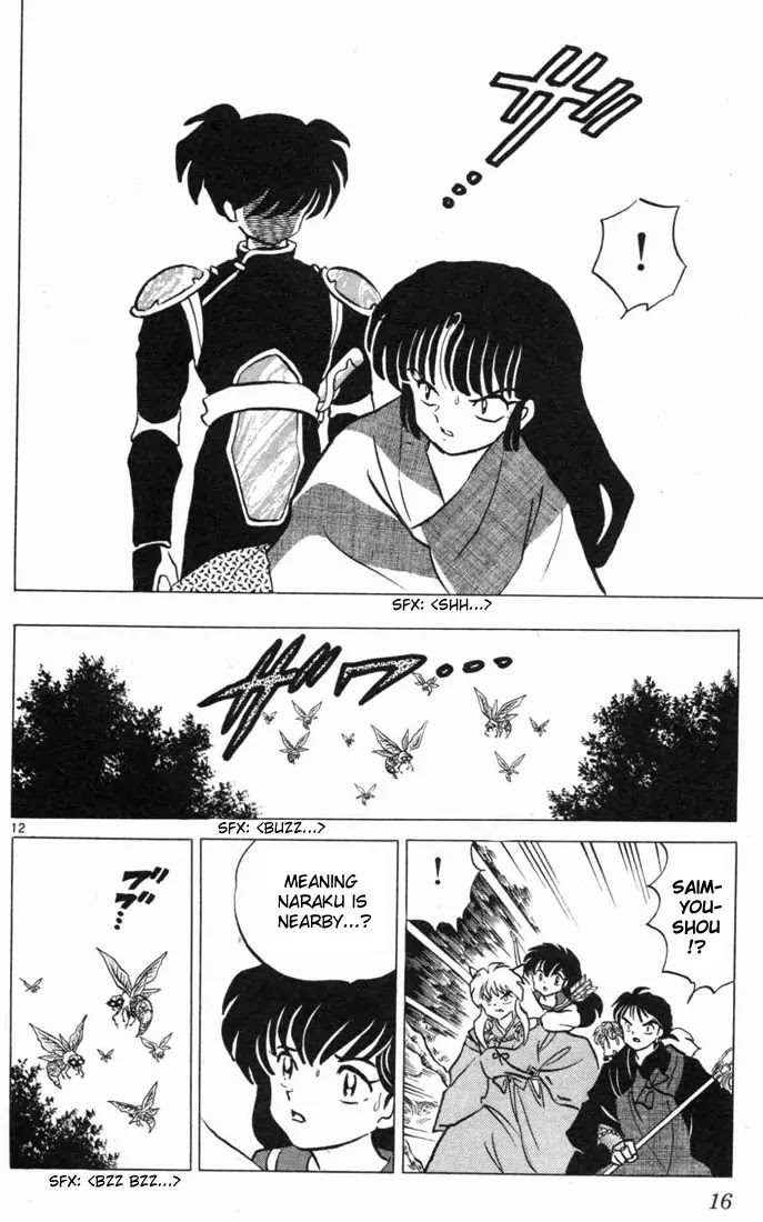 InuYasha Chapter 109 page 14 - Chapter 109: Naraku’s Castle