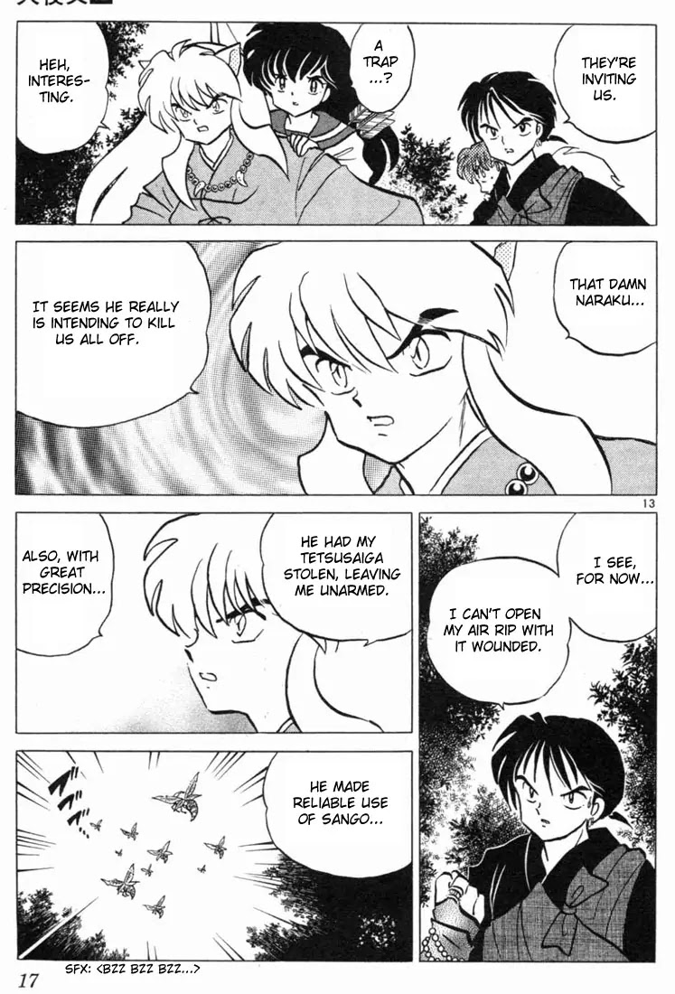 InuYasha Chapter 109 page 15 - Chapter 109: Naraku’s Castle