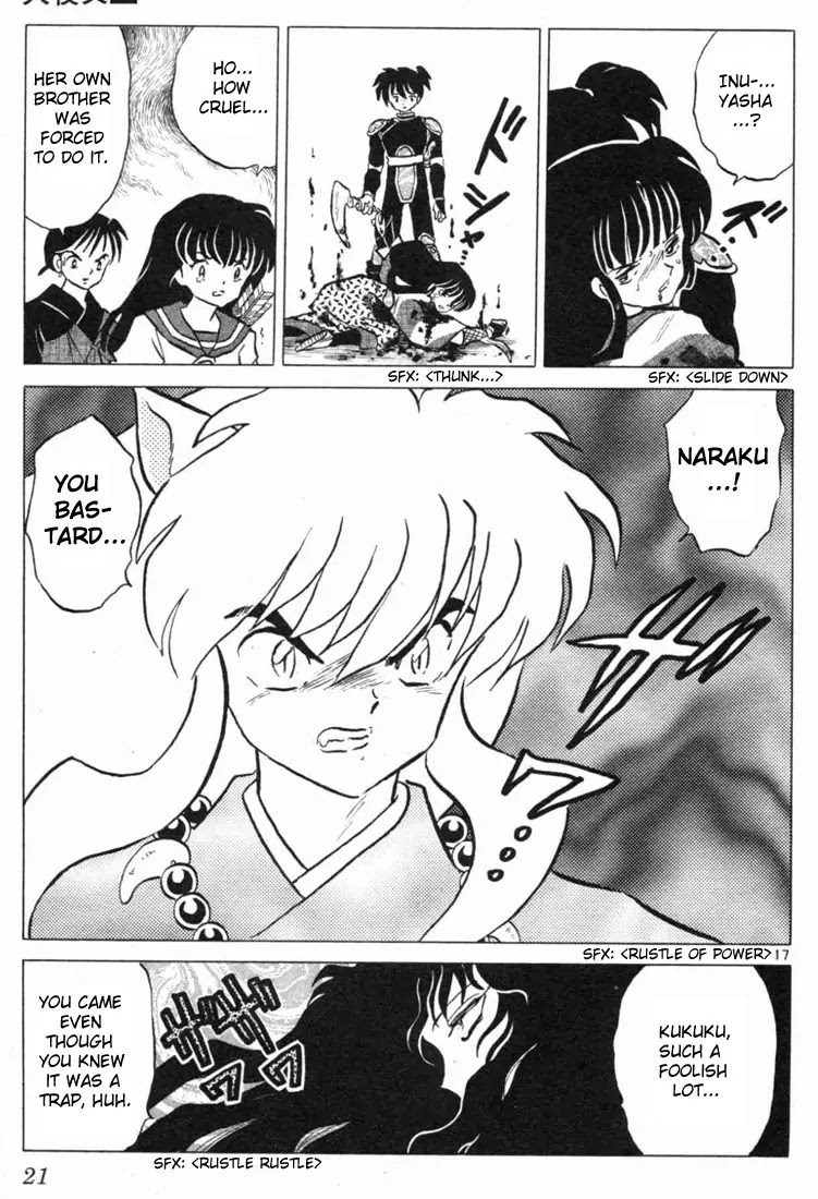 InuYasha Chapter 109 page 19 - Chapter 109: Naraku’s Castle