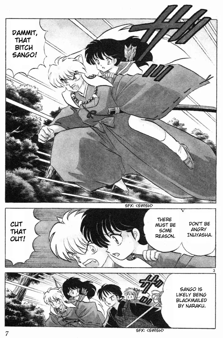 InuYasha Chapter 109 page 5 - Chapter 109: Naraku’s Castle
