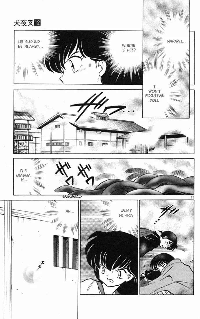 InuYasha Chapter 110 page 11 - Chapter 110: Miasma