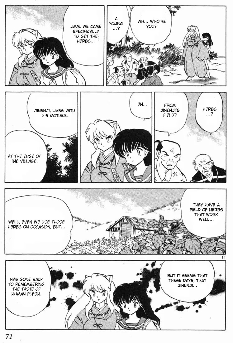 InuYasha Chapter 112 page 11 - Chapter 112: Jinenji
