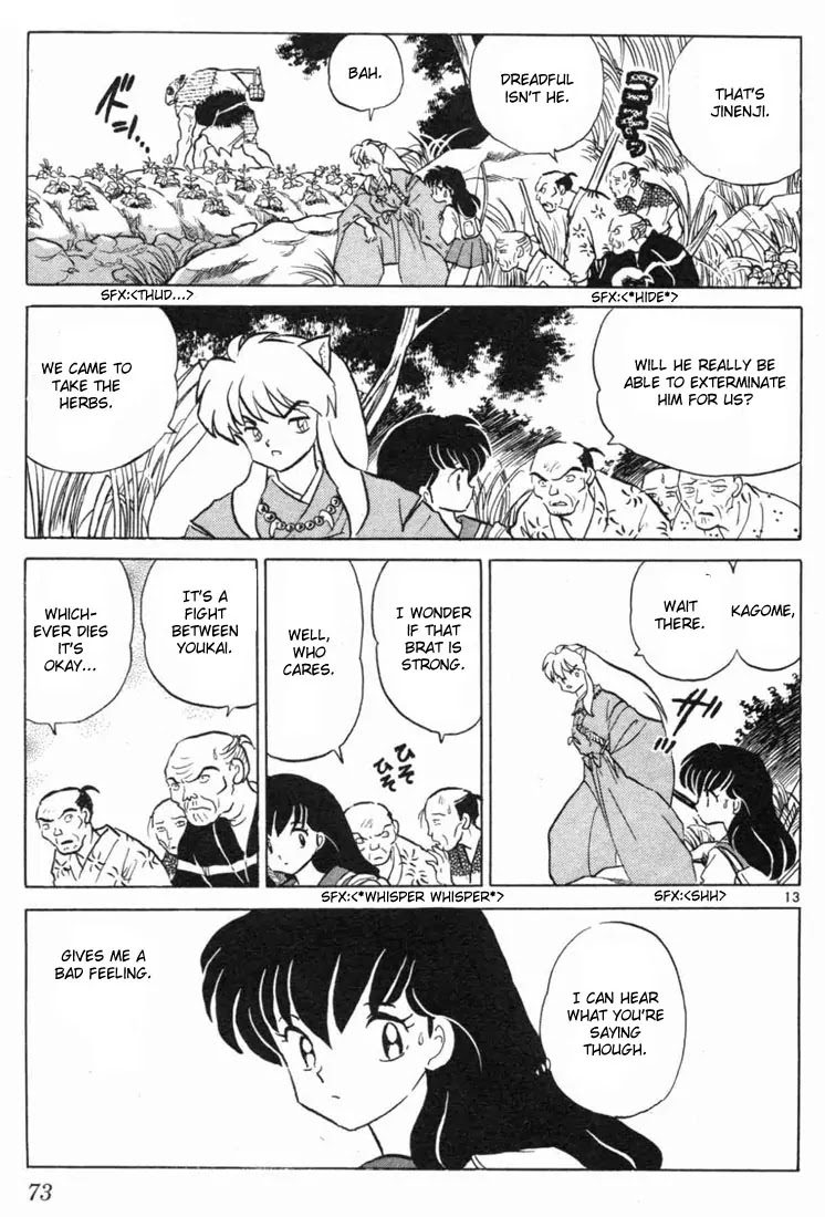 InuYasha Chapter 112 page 13 - Chapter 112: Jinenji