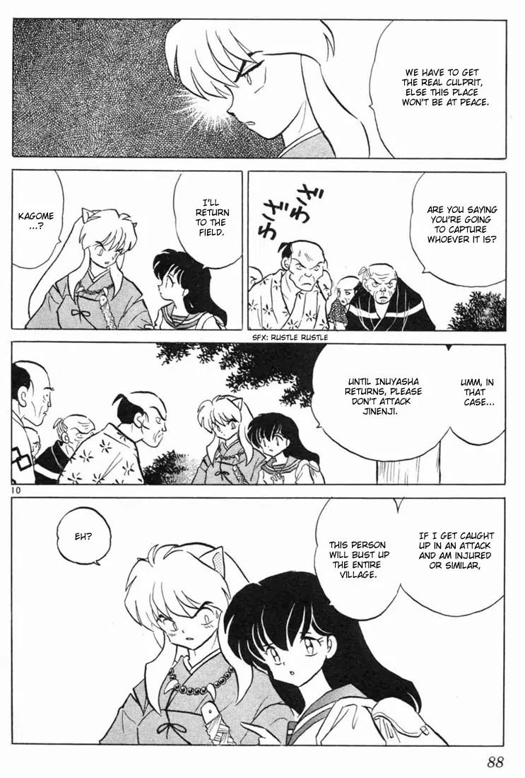 InuYasha Chapter 113 page 10 - Chapter 113: The Attack