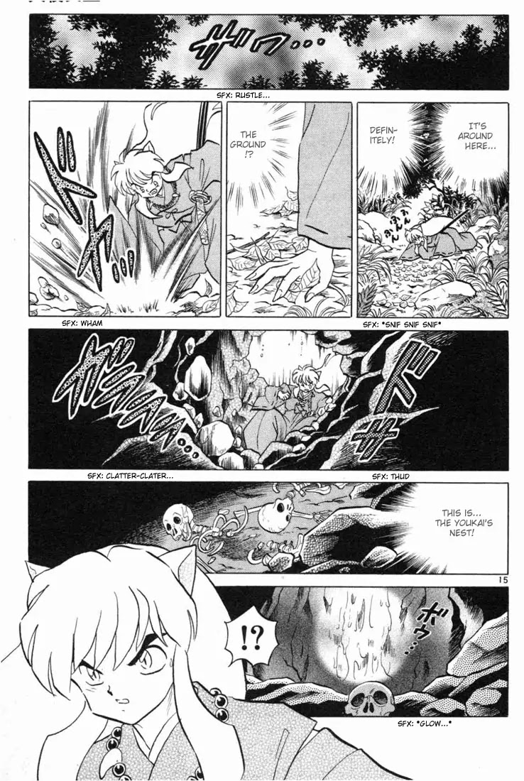 InuYasha Chapter 113 page 15 - Chapter 113: The Attack