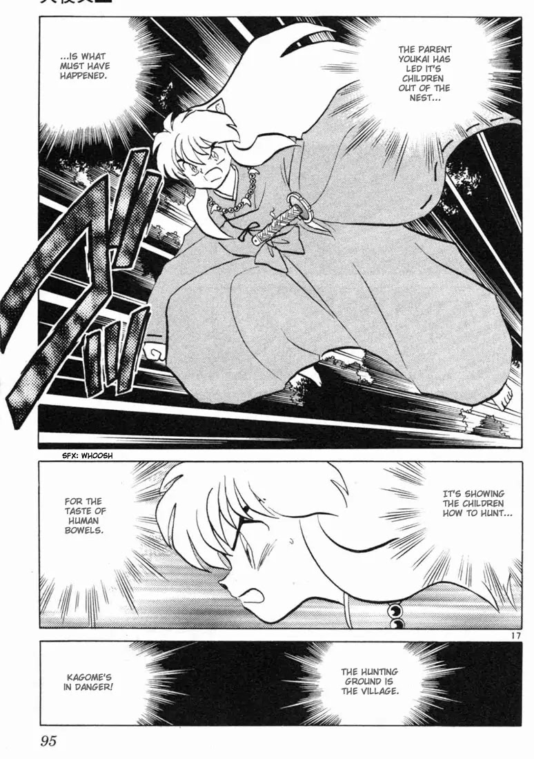 InuYasha Chapter 113 page 17 - Chapter 113: The Attack