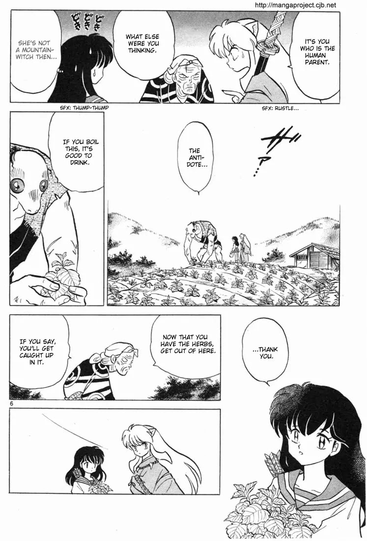 InuYasha Chapter 113 page 6 - Chapter 113: The Attack