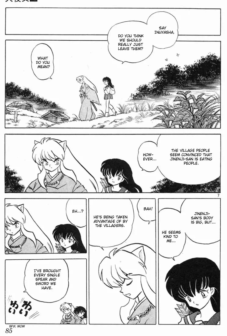 InuYasha Chapter 113 page 7 - Chapter 113: The Attack