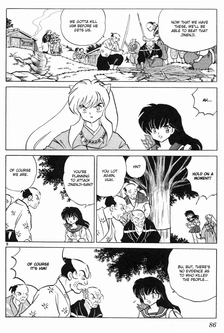 InuYasha Chapter 113 page 8 - Chapter 113: The Attack