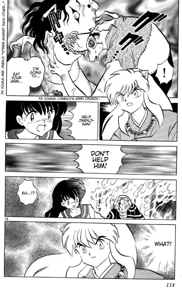 InuYasha Chapter 114 page 18 - Chapter 114: A Half-Youkai’s Desire