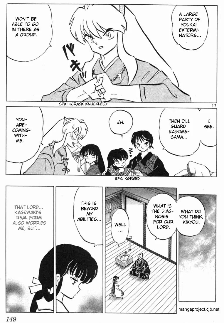 InuYasha Chapter 116 page 17 - Chapter 116: The Hole of Evil