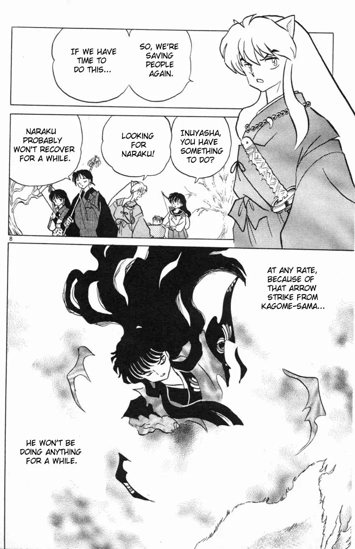 InuYasha Chapter 116 page 8 - Chapter 116: The Hole of Evil