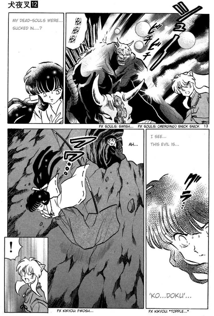 InuYasha Chapter 118 page 13 - Chapter 118: Kodoku