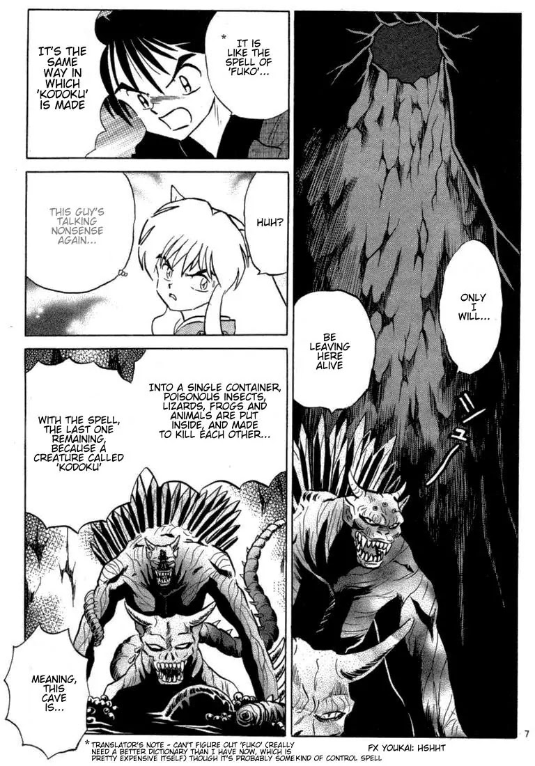 InuYasha Chapter 118 page 7 - Chapter 118: Kodoku