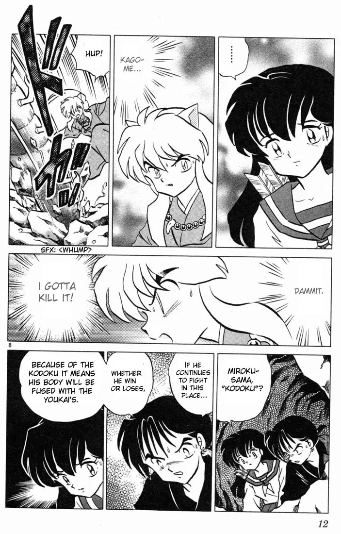 InuYasha Chapter 119 page 10 - Chapter 119: Kikyou’s Arm