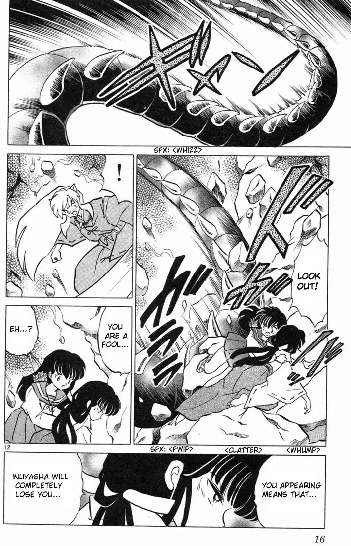 InuYasha Chapter 119 page 14 - Chapter 119: Kikyou’s Arm