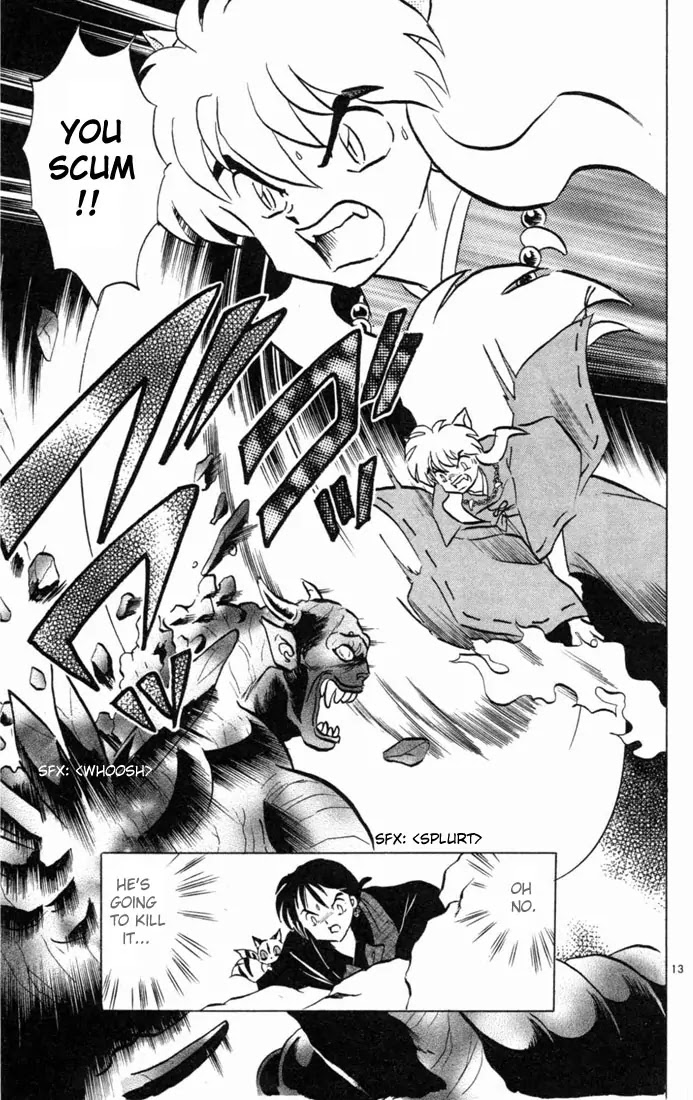 InuYasha Chapter 119 page 15 - Chapter 119: Kikyou’s Arm