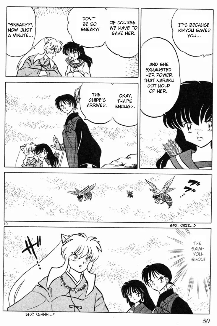 InuYasha Chapter 121 page 10 - Chapter 121: Captured Kikyou