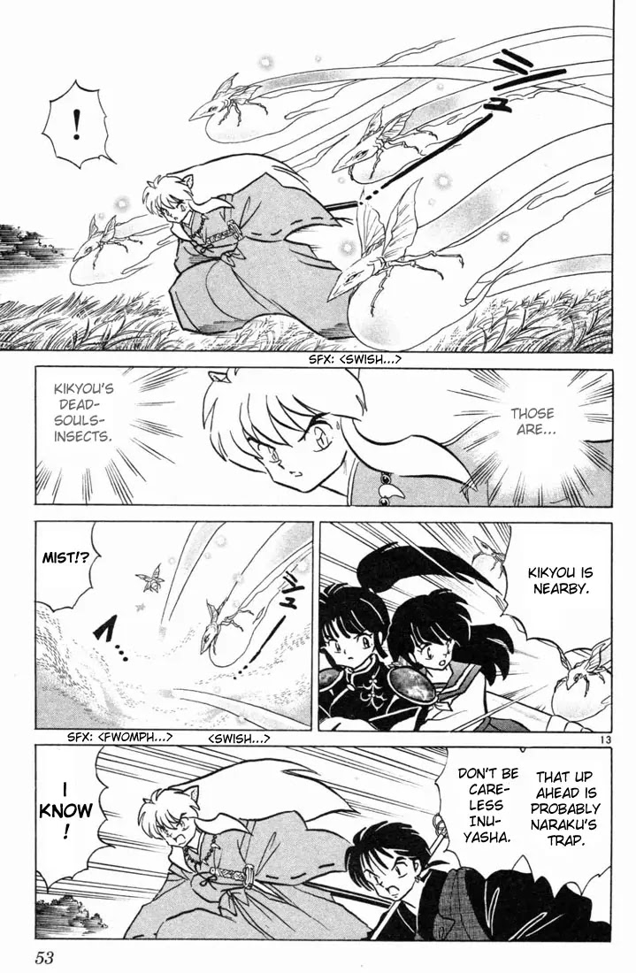 InuYasha Chapter 121 page 13 - Chapter 121: Captured Kikyou
