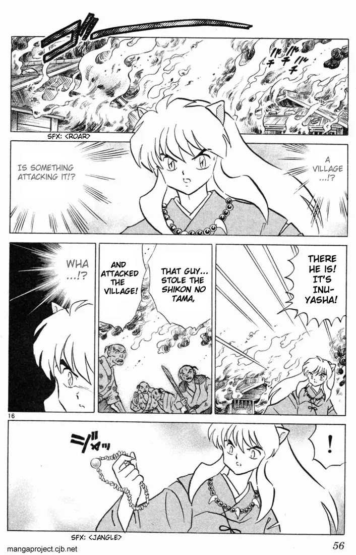 InuYasha Chapter 121 page 16 - Chapter 121: Captured Kikyou