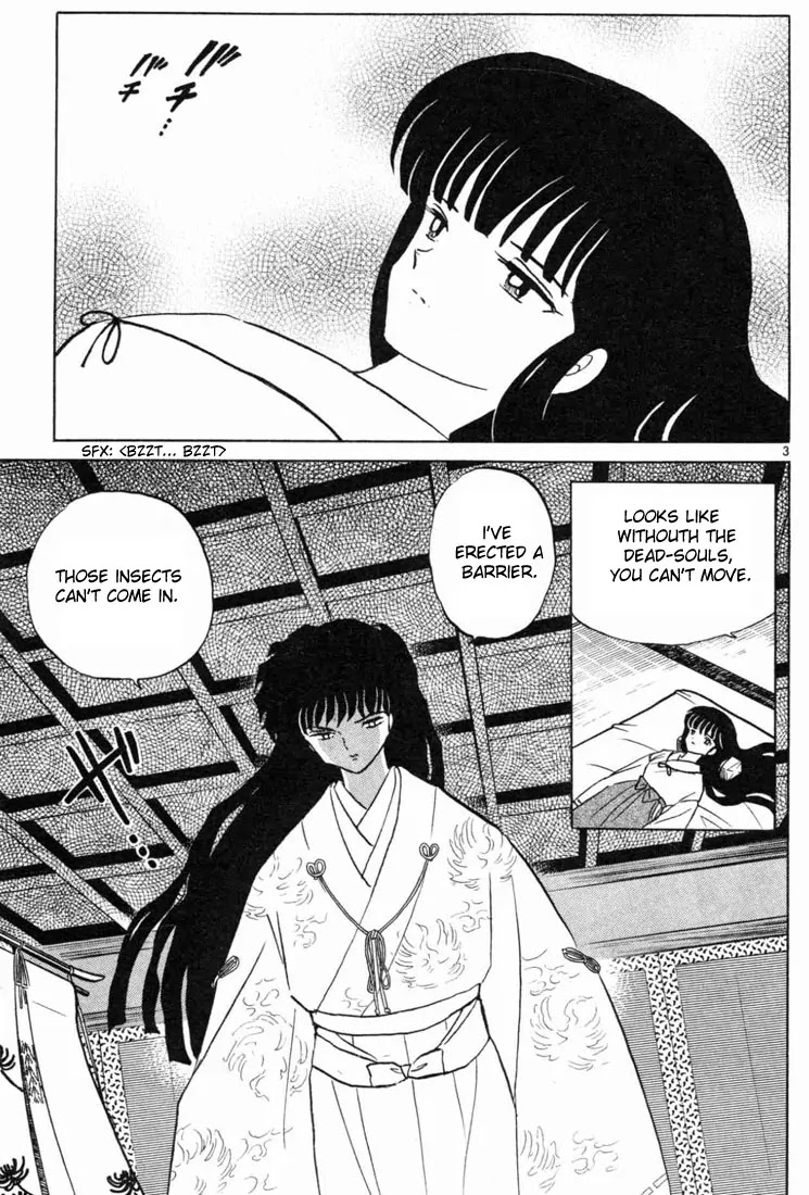 InuYasha Chapter 121 page 3 - Chapter 121: Captured Kikyou