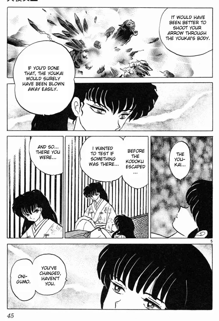 InuYasha Chapter 121 page 5 - Chapter 121: Captured Kikyou
