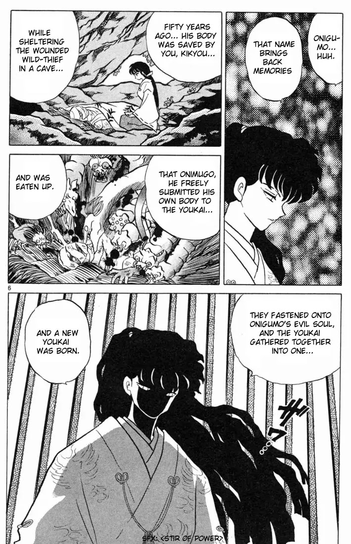 InuYasha Chapter 121 page 6 - Chapter 121: Captured Kikyou