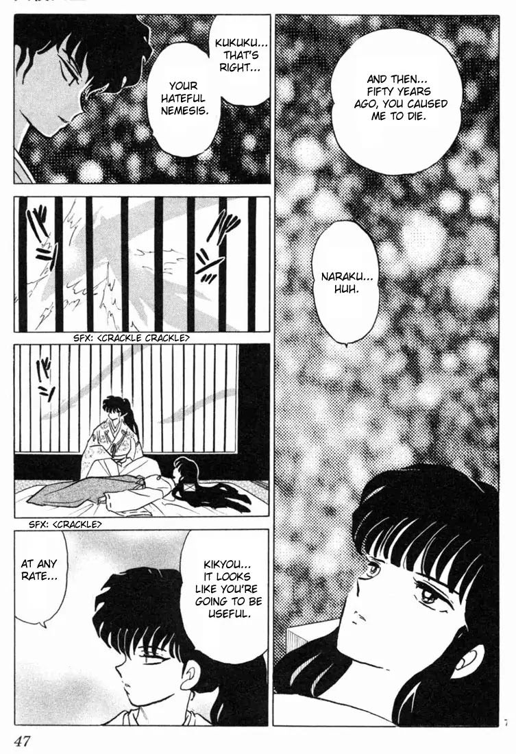 InuYasha Chapter 121 page 7 - Chapter 121: Captured Kikyou
