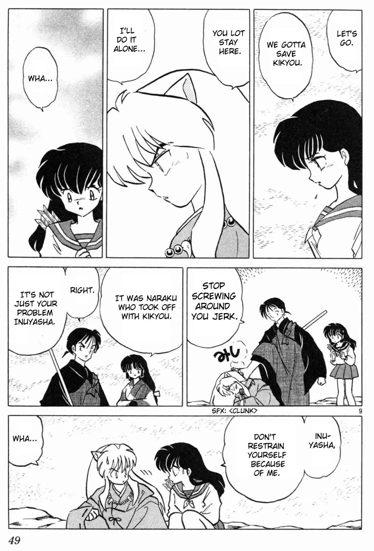 InuYasha Chapter 121 page 9 - Chapter 121: Captured Kikyou