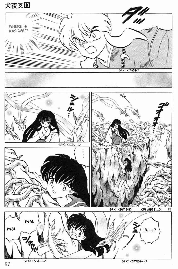 InuYasha Chapter 123 page 15 - Chapter 123: Intent to Kill