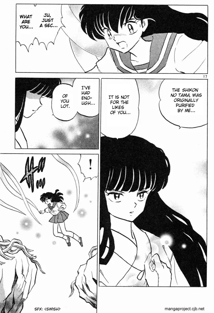 InuYasha Chapter 123 page 17 - Chapter 123: Intent to Kill