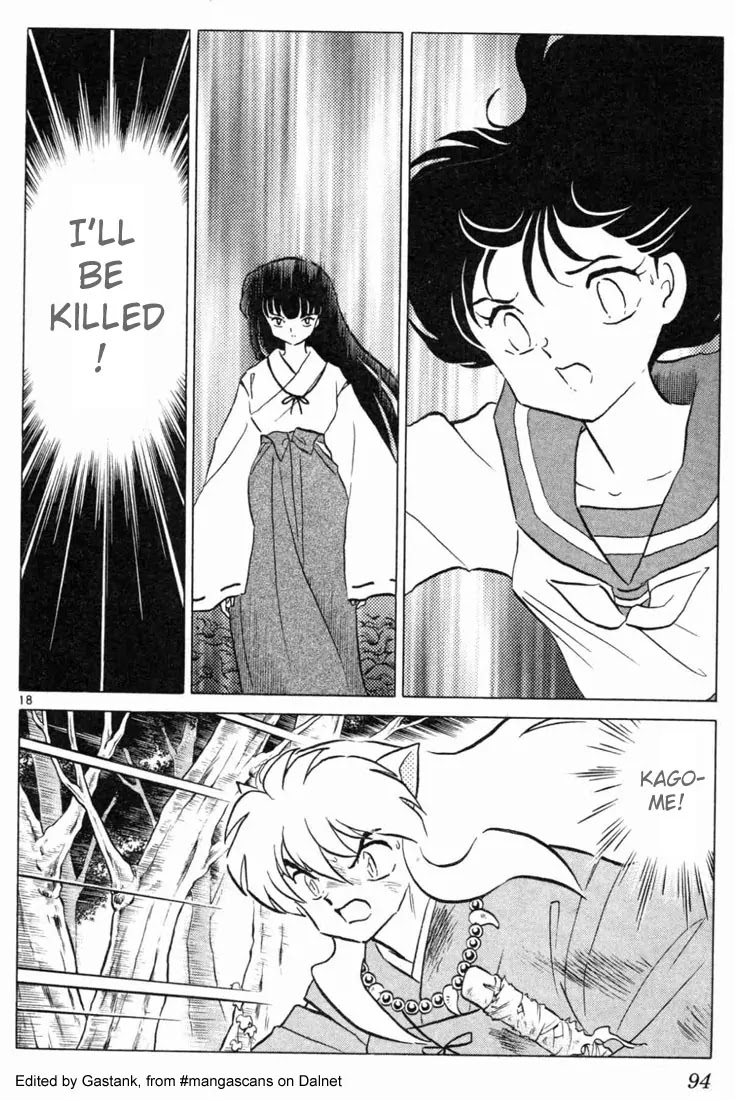 InuYasha Chapter 123 page 18 - Chapter 123: Intent to Kill