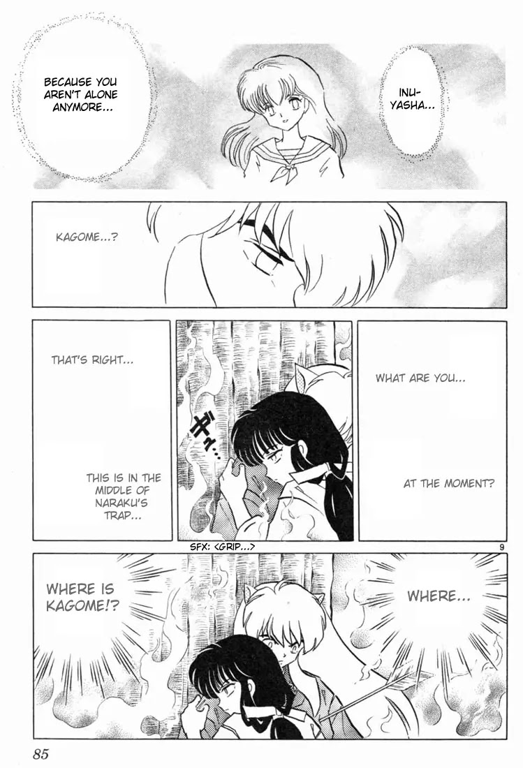 InuYasha Chapter 123 page 9 - Chapter 123: Intent to Kill