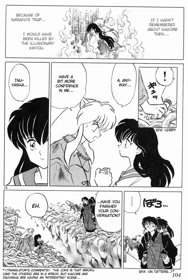 InuYasha Chapter 124 page 10 - Chapter 124: The True Naraku
