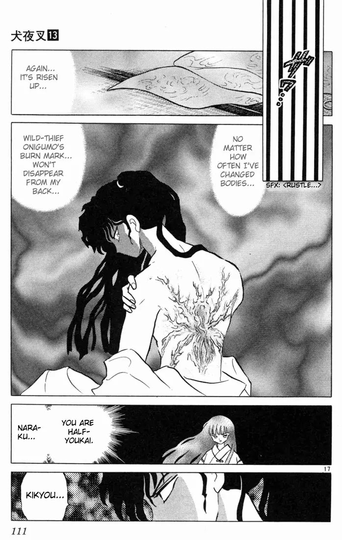 InuYasha Chapter 124 page 17 - Chapter 124: The True Naraku