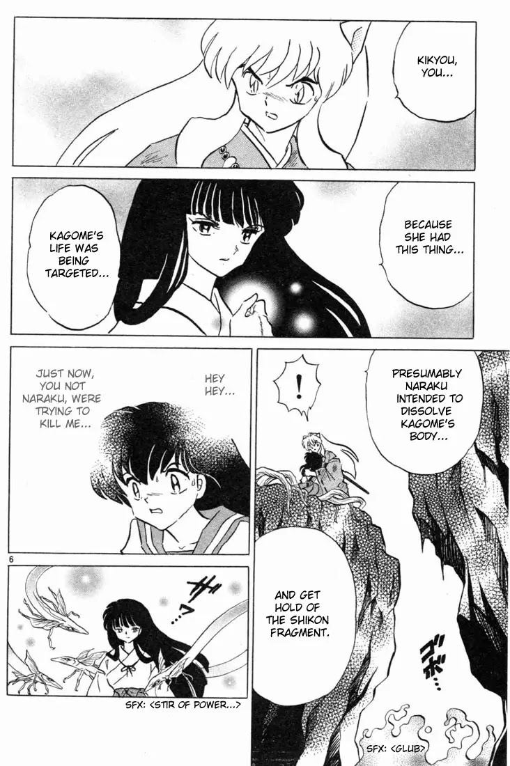 InuYasha Chapter 124 page 6 - Chapter 124: The True Naraku