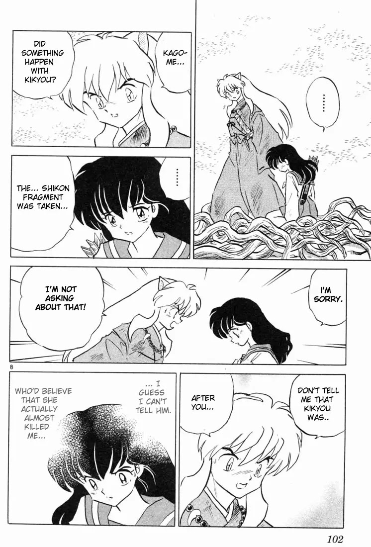 InuYasha Chapter 124 page 8 - Chapter 124: The True Naraku