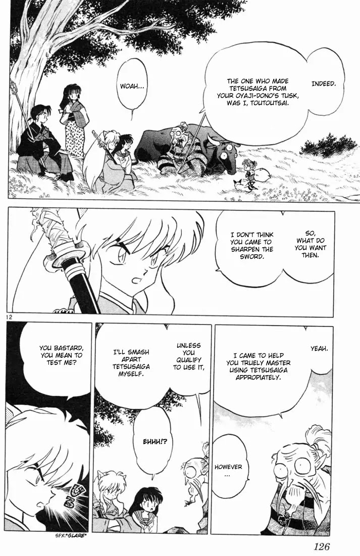 InuYasha Chapter 125 page 12 - Chapter 125: Toutousai
