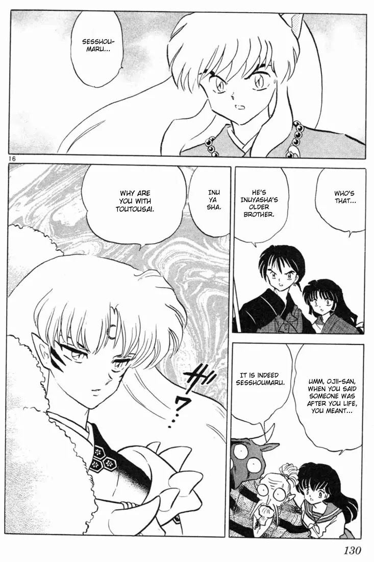 InuYasha Chapter 125 page 16 - Chapter 125: Toutousai