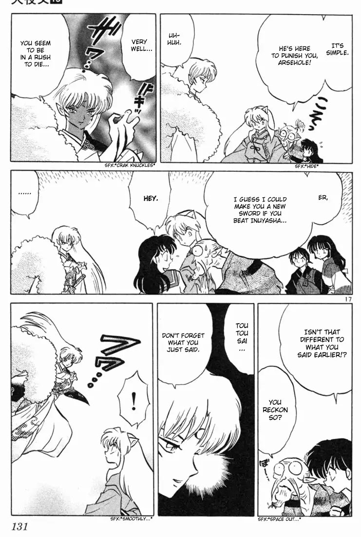 InuYasha Chapter 125 page 17 - Chapter 125: Toutousai