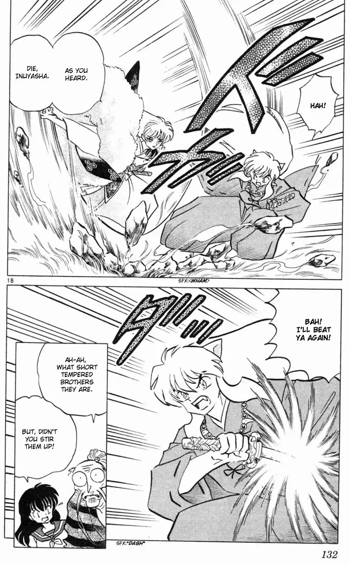 InuYasha Chapter 125 page 18 - Chapter 125: Toutousai
