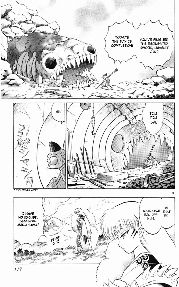 InuYasha Chapter 125 page 3 - Chapter 125: Toutousai