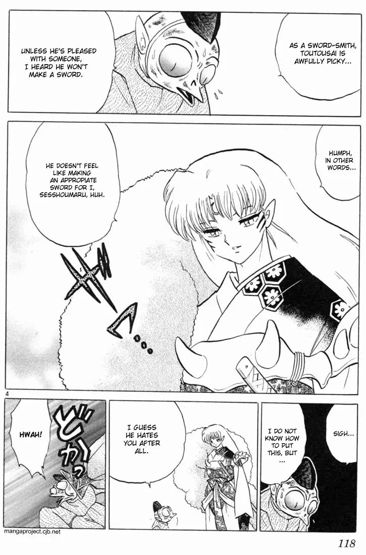 InuYasha Chapter 125 page 4 - Chapter 125: Toutousai