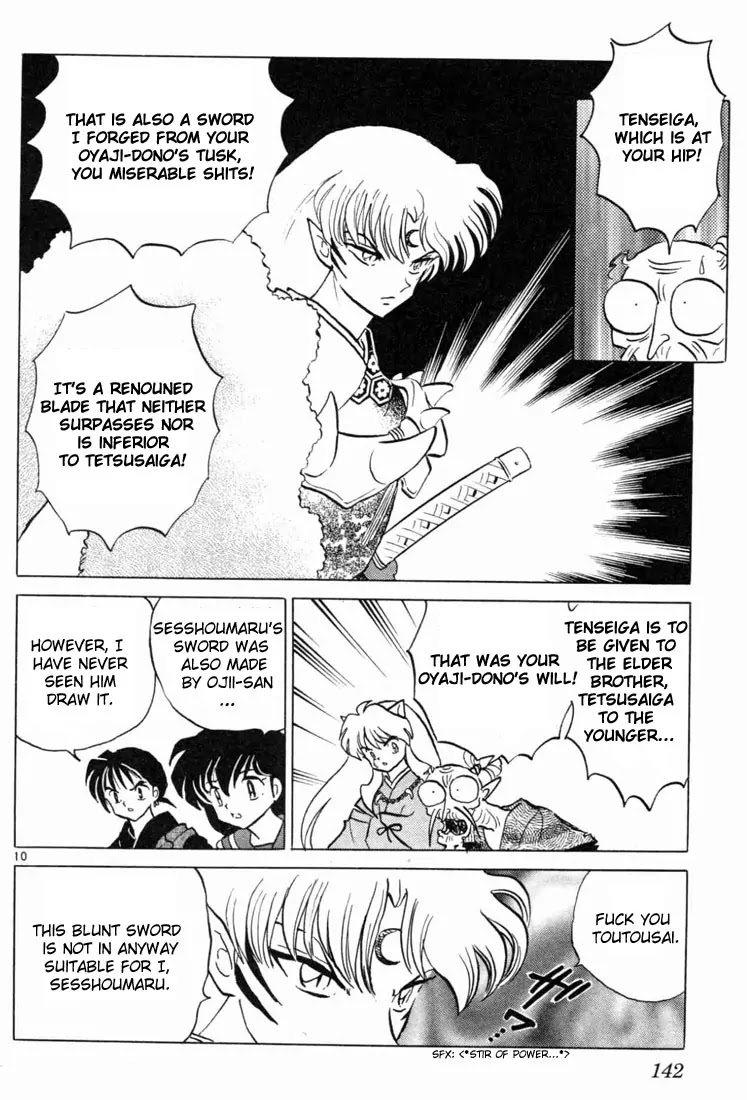InuYasha Chapter 126 page 10 - Chapter 126: Tenseiga