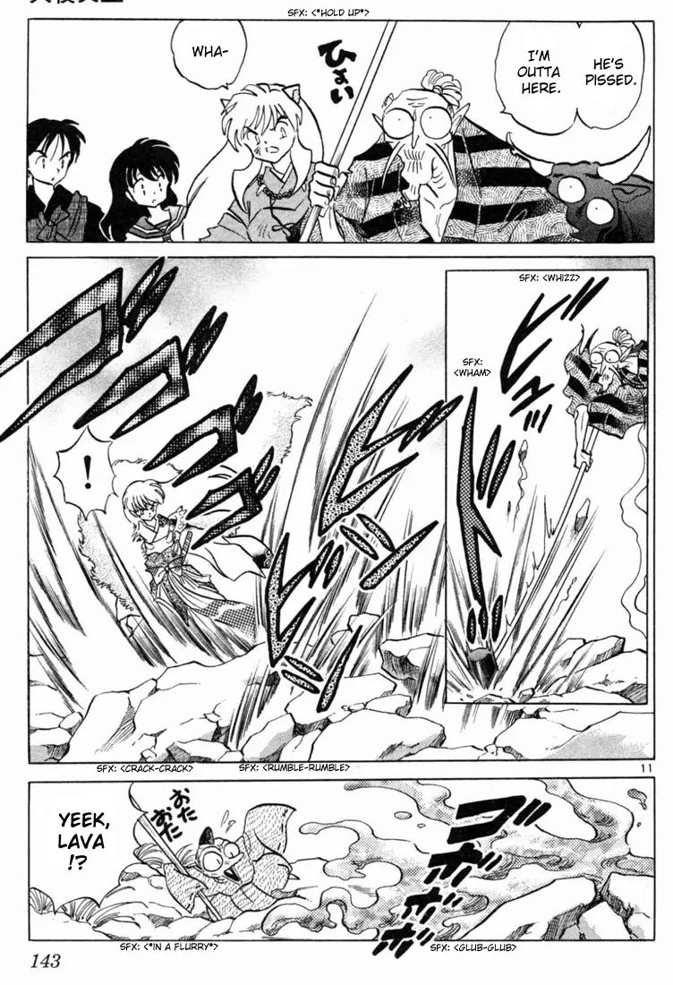 InuYasha Chapter 126 page 11 - Chapter 126: Tenseiga