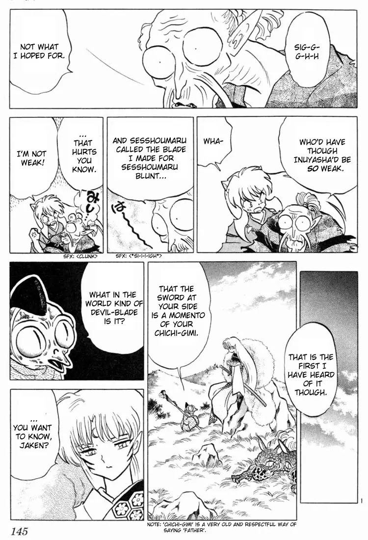 InuYasha Chapter 126 page 13 - Chapter 126: Tenseiga
