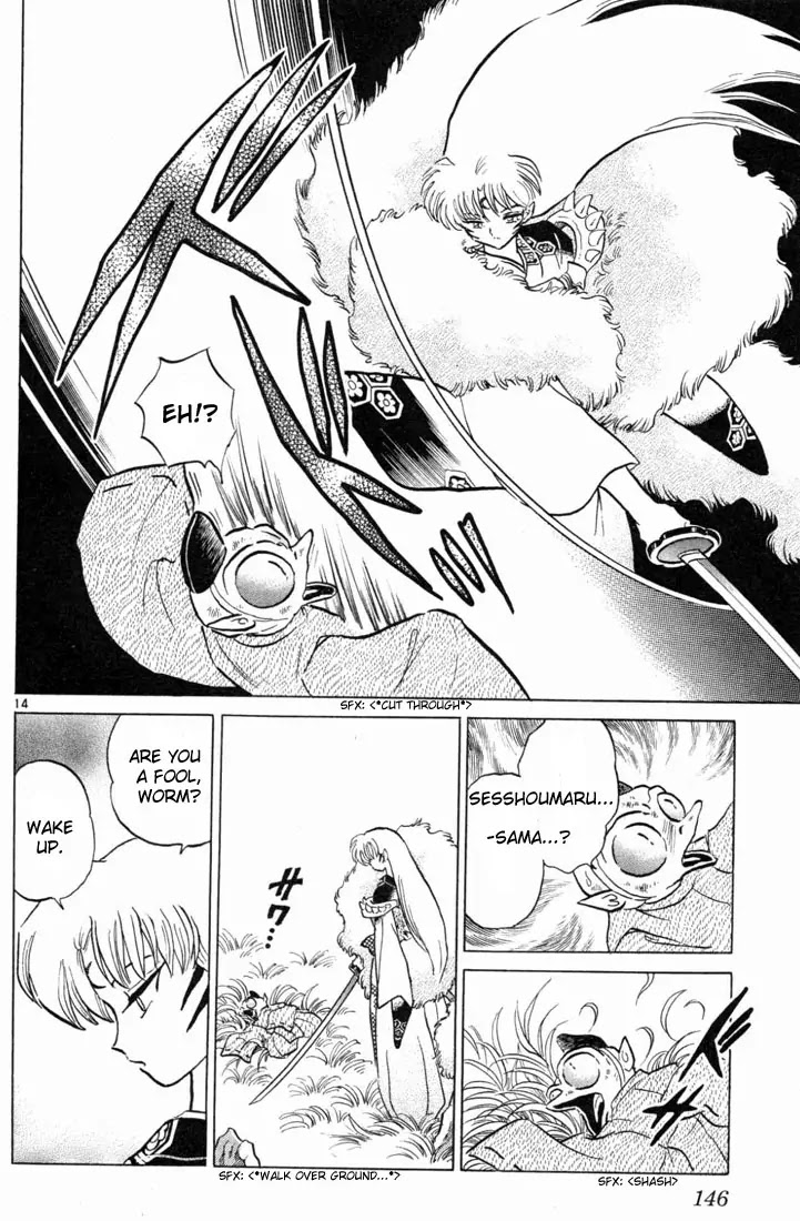 InuYasha Chapter 126 page 14 - Chapter 126: Tenseiga