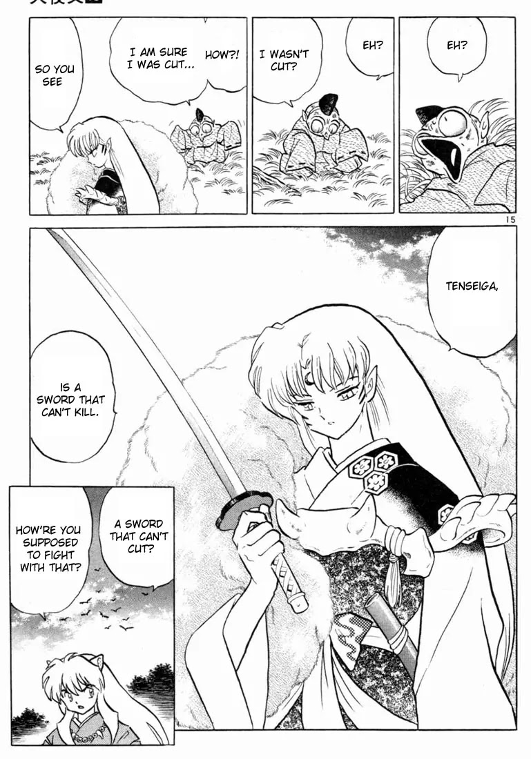 InuYasha Chapter 126 page 15 - Chapter 126: Tenseiga