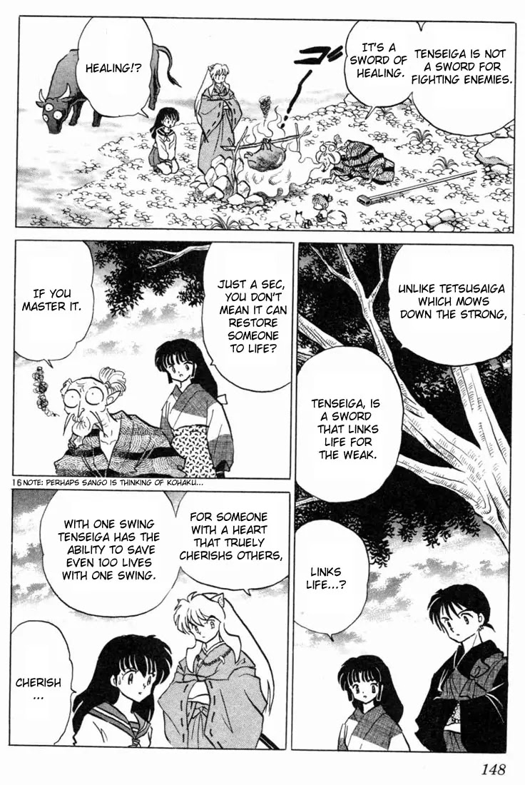 InuYasha Chapter 126 page 16 - Chapter 126: Tenseiga
